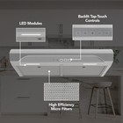 Broan-nutone 30  Under Cabinet Range Hood  Energy Star  350 Max Blower Cfm