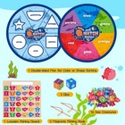 Alphabet Fishing Game - Wooden Abc Letter Puzzle For Toddlers 3-5 Years Old     