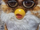 1998 Furby Brown Tiger Electronics Tested And Working Broken Beak