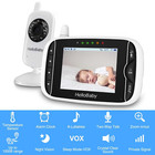 Video Baby Monitor With Camera And Audio  3 2inch Lcd Display  Infrared Night Vi