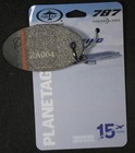 Boeing 787-8 Dreamliner Test Airplane Za004 Planetags Tag Carbon Fiber Skin  909