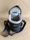 Lowepro 4s Black Padded Lens Case For Lens W  Shoulder Strap 8 In Tall