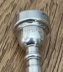 10 1 2c Trumpet Mouthpiece - Silver Plate Made In Germany