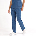 Medijean Denim Fabric Single Trousers