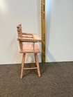 Vintage Wooden Wood Dolls High Chair 27  X 12  X 12  Cass Toys Made In U s a 