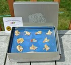 New Ebay Live Boston 2007 Limited Ed  Gold Plated Pin Set In Tin W  Coa  115 200