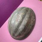 Antique Tin Pudding cake baking  Ice Cream Mold  Ribbed  Bombe  Melon