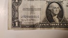 1935-d  1 Silver Certificate Blue Seal One Dollar Bill Circulated Us Note