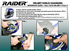Raider Replacement Shield Works With 55-568   26-683 Full Face Helmets