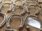 50 Amish Rusty Used Horseshoes Steel Arts And Crafts Western Art 30 No Nail Read