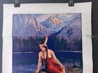 Original 1926 Calendar - Indian Maiden - Minnehaha  Laughing Water - 39 X 20
