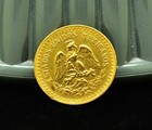 1945 Mexico 2 1 2 Pesos Gold Coin Au 2 50 Km 463
