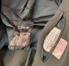 Vtg 1955 Military Coat Green