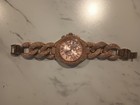 Michael Kors Women   s Rose Gold Chronograph Quartz Watch Roman Original Price 400