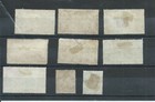 Gibraltar Stamps  George V Used Lot  Both Perfs On The Rock Of Gibraltar   g708 