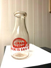 Vintage Pint  Milk Bottle - D arbonne Dairy  Homer Louisiana