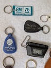 Junk Drawer Key Chain Fob Vintage Gas Station Dodge Gm Rare Ring Cheker Wayne 9