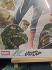 The Amazing Spider-man 11x17 Print Signed Alex Ross 2015 With Protector  