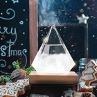 Weather Storm Glass Bottle Drop Creative Stylish Weather Station Forecaster 