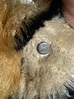 Rare Early Antique Steiff Mohair Jointed Fox 15    Long C  1908 Long F Button
