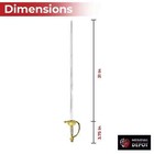 British Infantry Sword 1796 Pattern     Napoleonic Wars Replica - Overall 37 