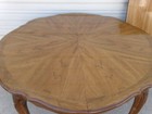 Dining Table Thomasville Scallop Starburst French Provincial Louis Xvii Country