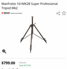 Manfrotto 161mk2b Tripod