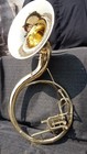 Sousaphone Horn 22 bell Size  Gold Polish Made Of Pure Brass  Case Box free Ship