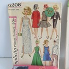 Barbie Doll Clothing Simplicity 6208 Vtg 60s 9138 70s Pattern Mccalls 2225  6664