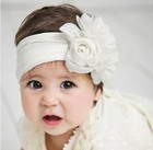 6 Pack Baby Girl Headbands Toddler Lace Bow Flower Hair Bands Accessories