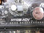 Asrock Motherboard H110m-hdv   No Cpu