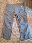 Carhartt Rugged Flex Men s Relaxed Fit Straight Leg Canvas Pants Gray 42x28