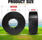 42  Football Tackle Wheel High-density Sponge Tackling Ring With Waterproof Pu L
