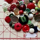 100 Buttons - Mostly Vintage From Estate Collection - Lot 89