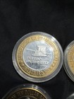 Lot Of Four - 999 Fine  10 Silver Strike Gaming Tokens -  2 4 Oz Silver 
