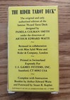 The Rider Tarot Deck From 1971 - Arthur Waite -printed In Switzerland -read Desc