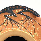 Zuni Pueblo Pottery   Vase With Lizards By Deldrick   Lorenda Cellicion