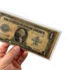 1923 Large Size  1 One Dollar Silver Certificate Horse Blanket Note Blue Seal