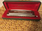 Hohner Super Chromonica 270 Harmonica Key Of C With Case  Manual Made In Germany
