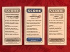 Diego Maradona Football-soccer Argentina-tottenham 3 Card Lot-u k  Issue-nrmint 