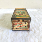 1930s Vintage D Macropolo Turkish Tobacco Cigarette Advertising Tin Box Cg444