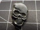  skull  New Design Lapel hat Pin Pewter 3-d Great Detail 3 4 