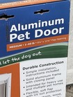 Petsafe Aluminum Pet Door Medium Up To 40 Lb Dog
