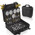 60mpa Hydraulic Pressure Test Set 5 Gauges 13 Couplings 14 Tee Connectors 5 Hose