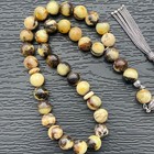 Baltic Amber Rosary  26 Gram  8 Milim  Kehribar Tesbih  Tesbih  Misbaha