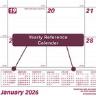 2026 Brownline C1731 Desk Pad Calendar  17 X 22   January Through December 2026