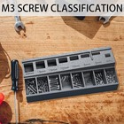 M3 Screw Organizer Bolt Sorting Tray With 7 Measuring Slots  Perfect For6402