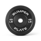 Cap Barbell Olympic Rubber Bumper Plate  Single 45lb