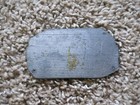 Vintage Antique Art Letterpress Block Copper Office Design 