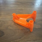Football Kickoff Kicking Tee - High Visibility Orange Plastic     